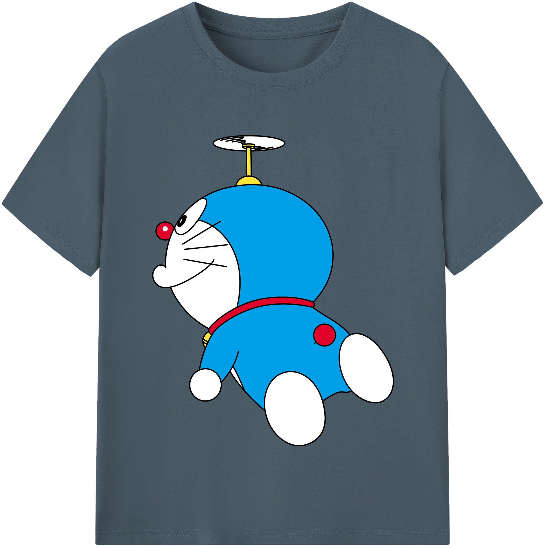 （画像用） ドラえもん Doraemon 綿100％半袖Tシャツ（フロントプリント）